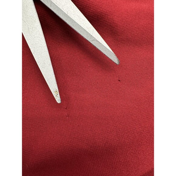 Under Armour Hoodie Mens 2XL Red Loose Fit Pullover Sweatshirt Spell Out Fleece - Picture 7 of 8